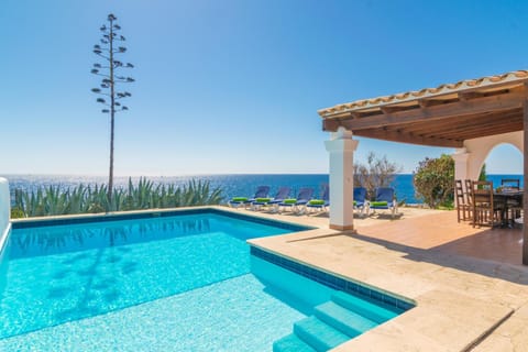 Property building, Living room, Swimming pool