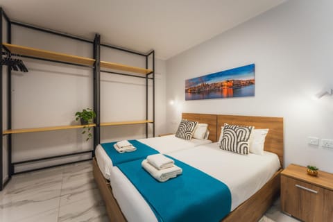 NEW - Only Suites Unit 1 Modern 2-Bedroom apartment with common heated Jacuzzi by SF Homes Apartment in Saint Julians