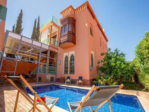 Property building, Pool view