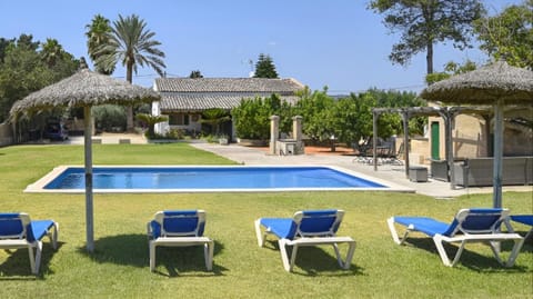 Property building, Living room, Swimming pool