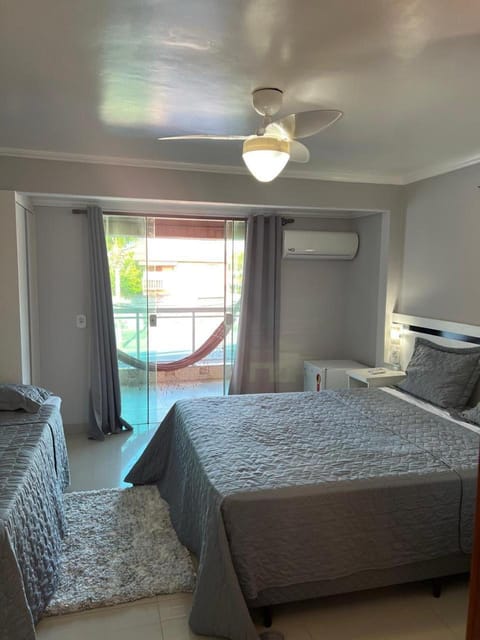 Patio, locker, minibar, air conditioner
