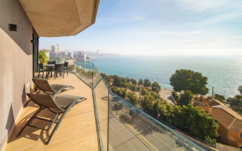 Day, Natural landscape, View (from property/room), Balcony/Terrace, Sea view