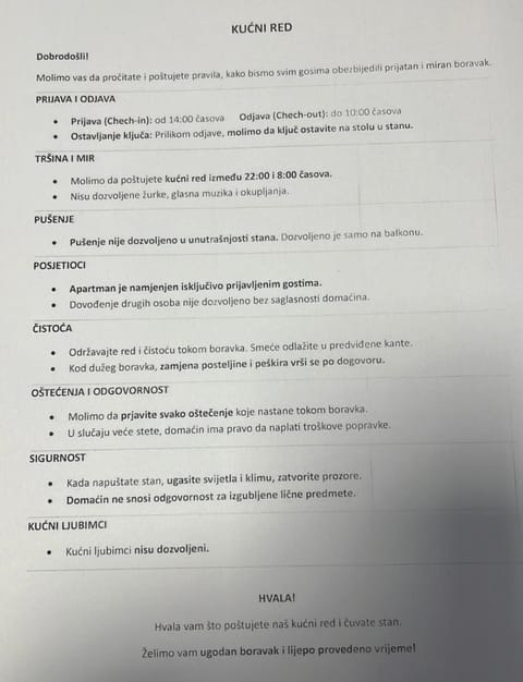 Apartman welsh Apartment in Federation of Bosnia and Herzegovina