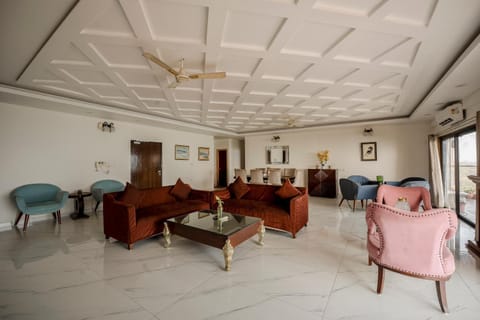 Living room, air conditioner