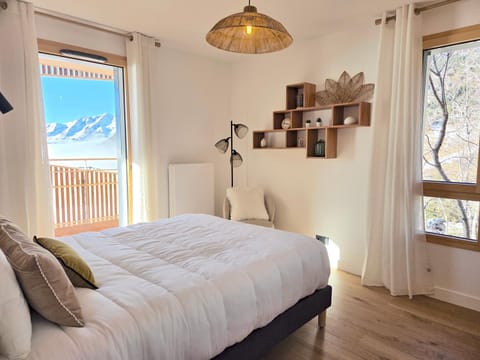 Logement premium neuf & calme - Vue exceptionnelle Apartment in Huez