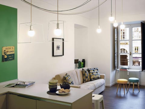 Living room, City view