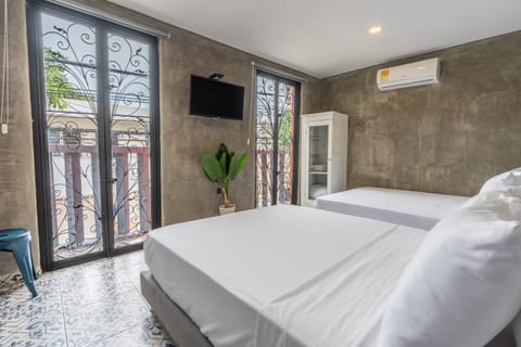 Bed, TV and multimedia, Balcony/Terrace, Bedroom, air conditioner