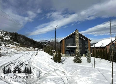 Property building, Winter, Mountain view