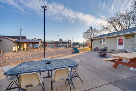 Walk to Crooked Lake Beach and Dtwn! Home with Patio House in Siren