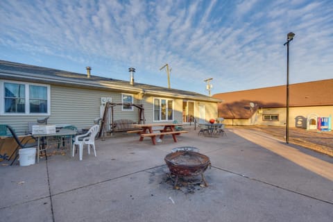 Walk to Crooked Lake Beach and Dtwn! Home with Patio House in Siren