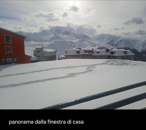 Property building, Natural landscape, Winter, Mountain view