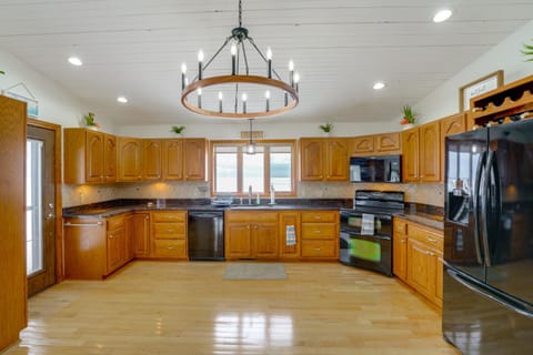 Patios and Views! Lakefront Getaway in Port Hope House in Michigan