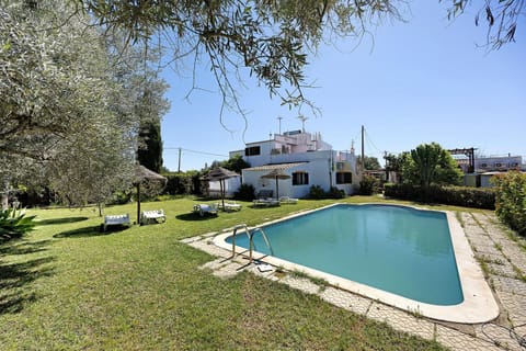Property building, Living room, Swimming pool