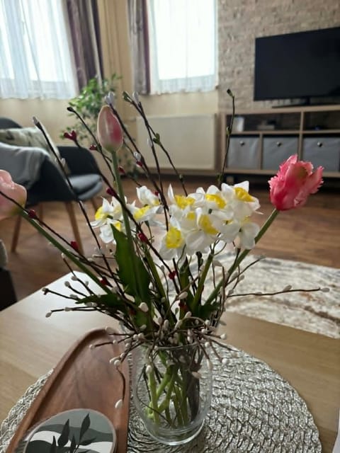 Communal lounge/ TV room, Spring, Living room