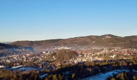 Natural landscape, Bird's eye view, City view, Mountain view