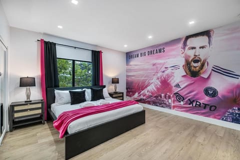 Luxury Home with Inter Miami Theme House in Miami