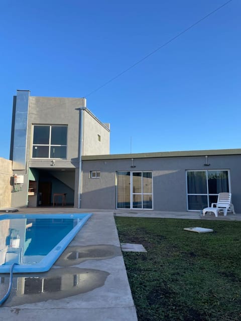 Property building, Patio, Day, Swimming pool