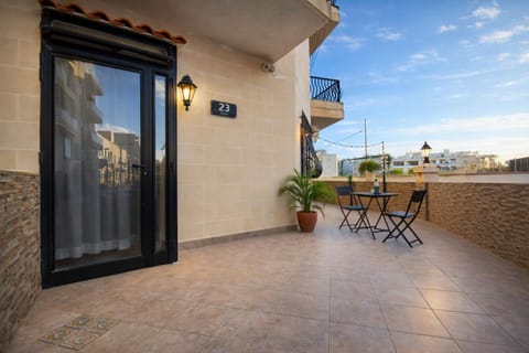 Property building, Patio