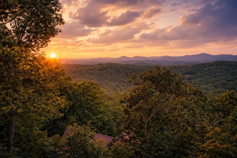 Spring, Day, Natural landscape, Mountain view, Sunrise, Sunset