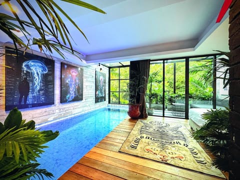 Bedroom, Pool view, Swimming pool, Swimming pool