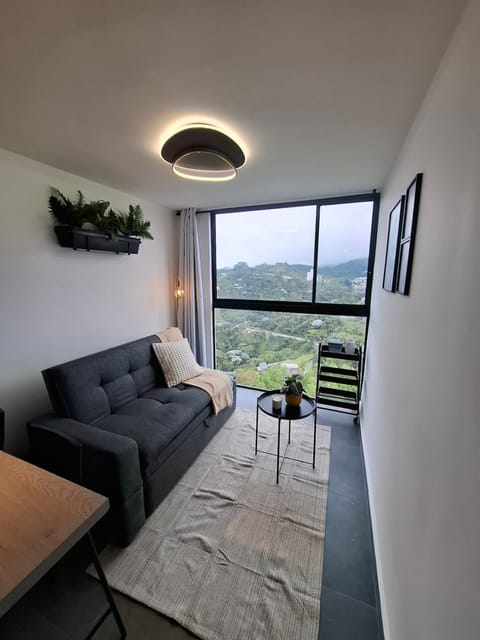 Natural landscape, Living room, Seating area, Mountain view