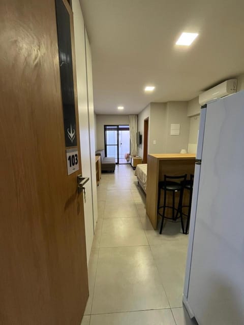 Photo of the whole room, Dining area