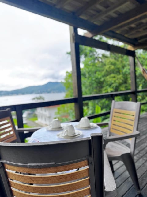 Natural landscape, View (from property/room), Balcony/Terrace, Seating area, Dining area, Lake view, Mountain view, River view