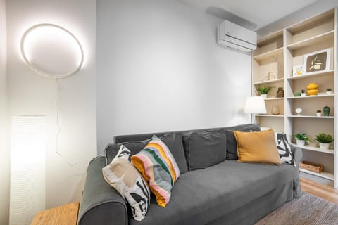 Living room, air conditioner