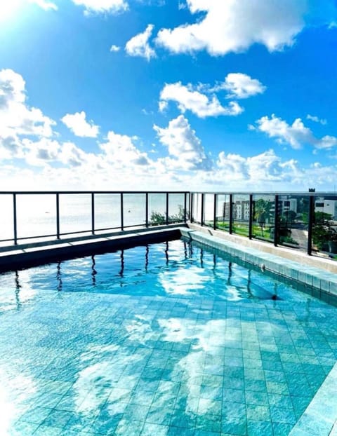 Natural landscape, Balcony/Terrace, Seating area, Pool view