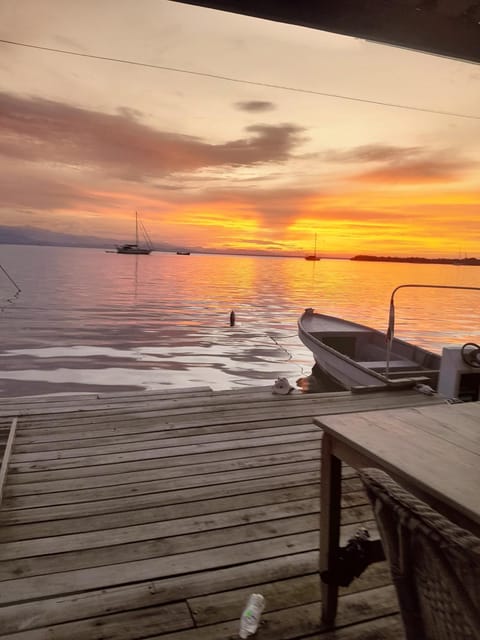 River view, Sunset