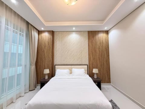 Sahab - Pearl Tower 1BHK 5 min From Alkhan Beach Apartment in Al Sharjah