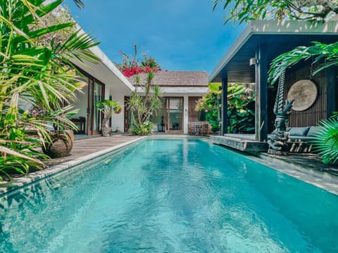 Patio, Garden, Pool view, Swimming pool, sunbed