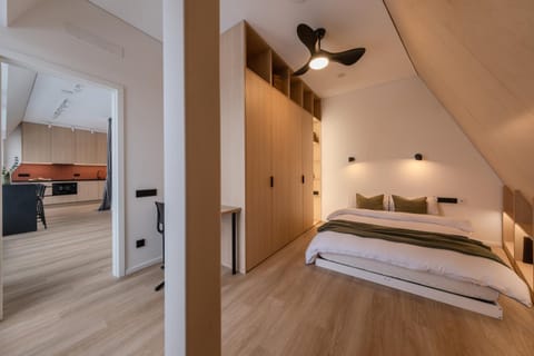 Bed, Bedroom, wardrobe