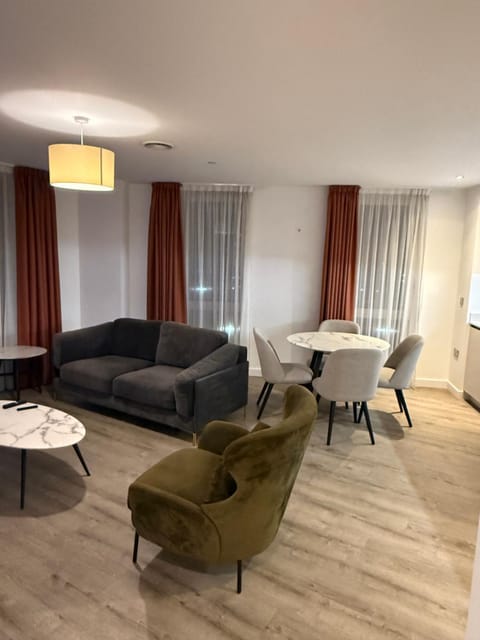 Living room, Seating area, Dining area