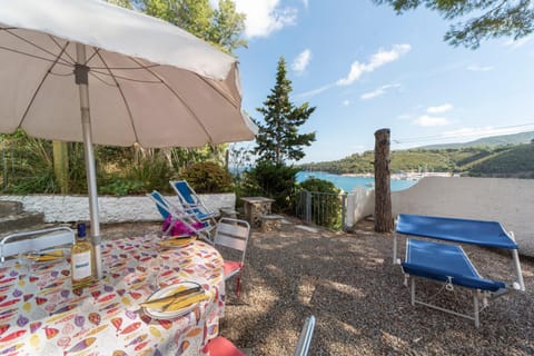 Garden, Sea view, sunbed