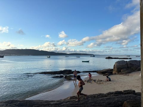 Nearby landmark, Day, People, Natural landscape, Beach, Mountain view, Sea view, children, group of guests