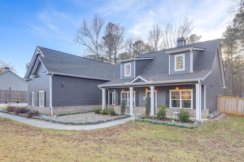 Gather, Play and Unwind! Modern Locust Grove Home House in Georgia