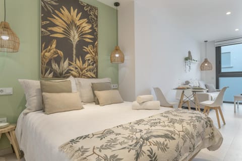 Living room, Bedroom