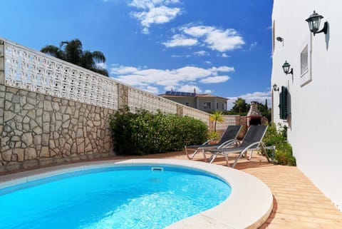 Property building, Living room, Swimming pool