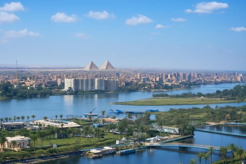Nearby landmark, Natural landscape, Balcony/Terrace, River view