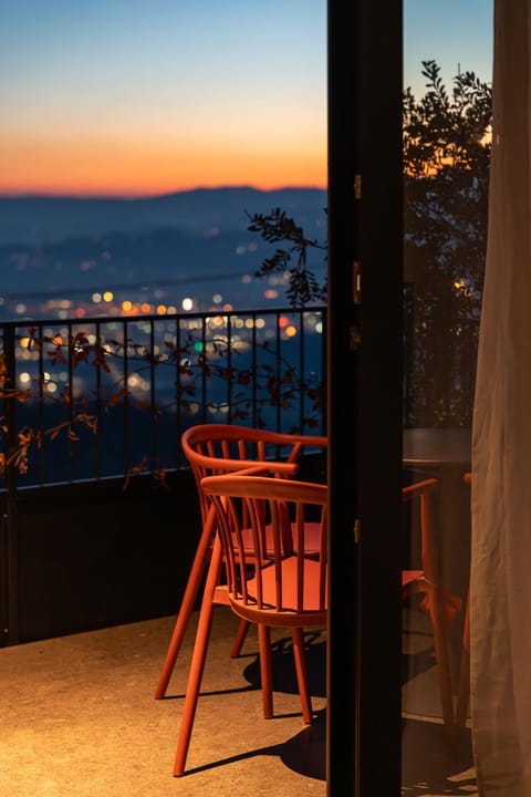 Natural landscape, Balcony/Terrace, Sunset