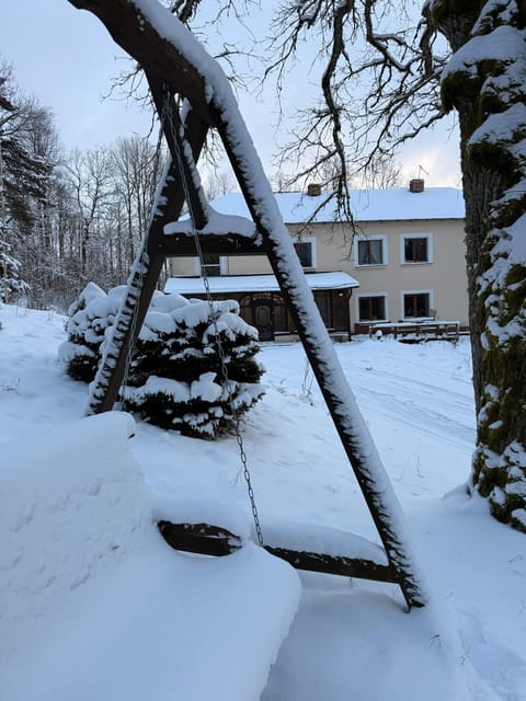 Property building, Day, Winter