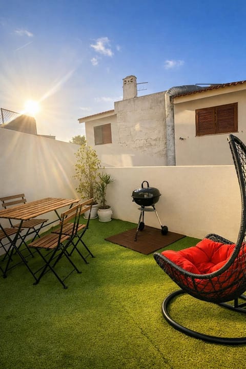 Garden, Sunset, sunbed