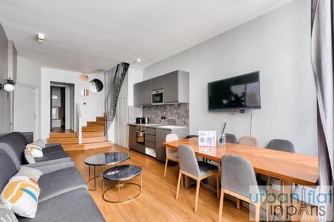 UrbanFlat 136 - Duplex de 4 chambres Saint Sebastien Apartment in Paris