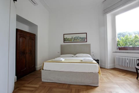 Bed, Bird's eye view, Bedroom