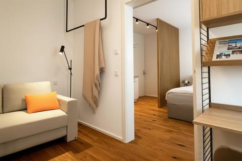 Bed, Living room, Photo of the whole room, Bedroom