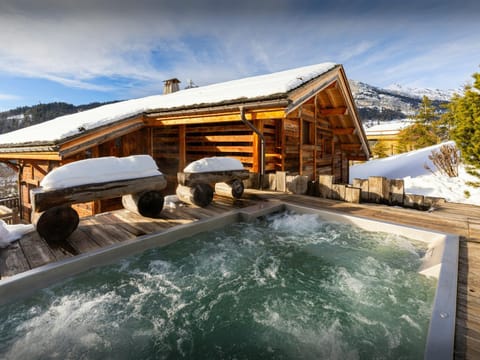 Day, Natural landscape, Winter, Hot Tub, Mountain view