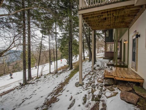 Property building, Day, Natural landscape, Winter, Mountain view