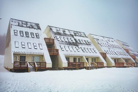 Property building, Day, Winter