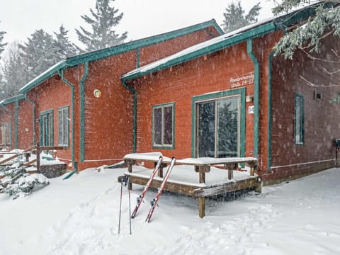 Property building, Day, Winter